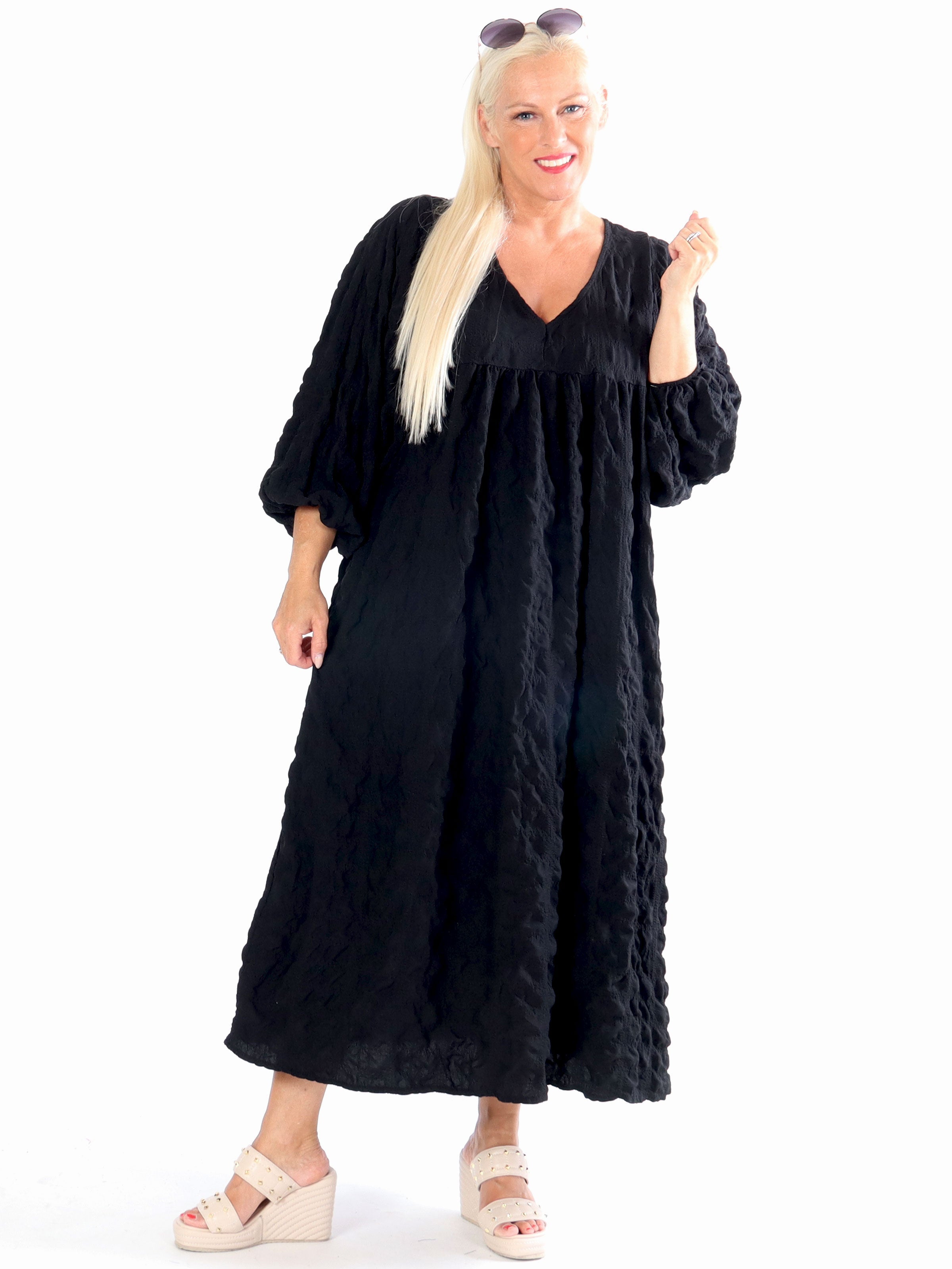 My - Söt plus size klänning i babydoll form